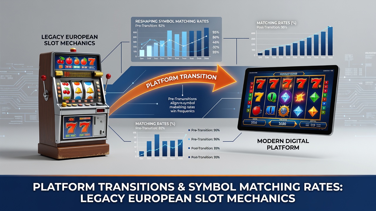 Vergleich von Symbolausrichtungsraten zwischen Legacy- und mobilen Versionen europäischer Slots